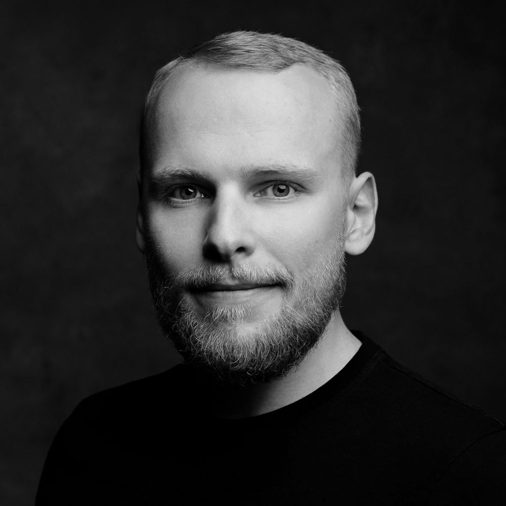 Filip Hrebenda Head Shot BW