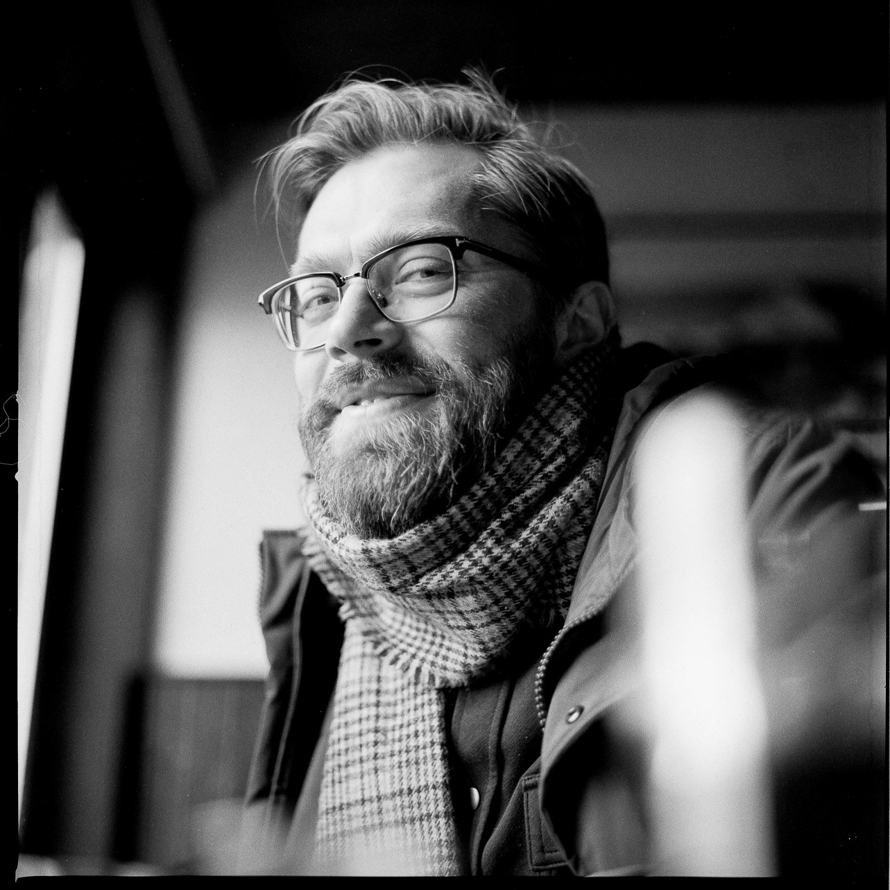 Tadas Kazakevičius Head Shot BW