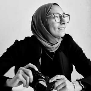 Fatma Fahmy Head Shot BW