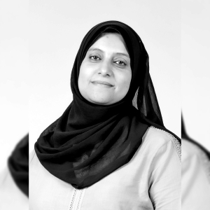 Samar Abuelouf Head Shot BW