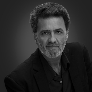 Tarik Khoja Head Shot BW