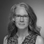 Margaret Lejeune Head Shot BW