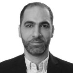 Tariq Rimawi Head Shot BW