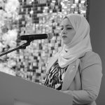 Faten Aljazzar Head Shot BW