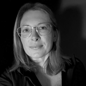 Morgan Heim Head Shot BW